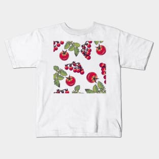 Tomatoes On The Vine Kids T-Shirt